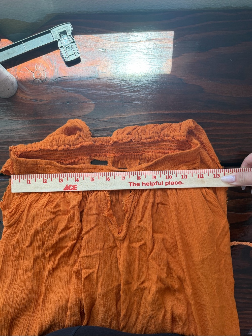 Free People Frayed Orange Look Into the Sun Maxi Dress Halter Bohemian Boho - Picture 16 of 16